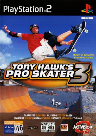 TONY HAWK'S PRO SK,3 P2 2MA