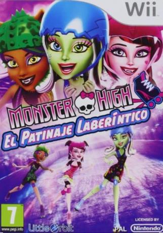 MONSTER HIGH EL PATINAJE WII2M