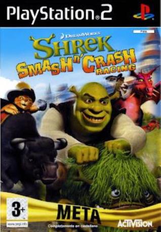 SHREK SMASH CRASH RAC PS2 2MA