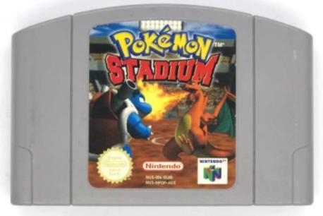 POKEMON STADIUM N-64 CARTUTXO