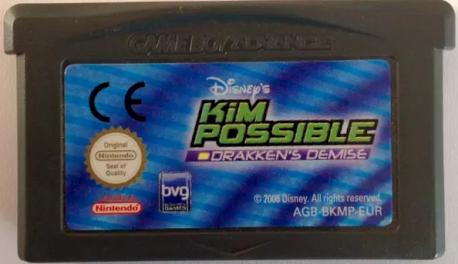 KIM POSSIBLE GBA CARTUTXO