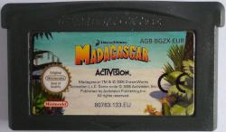 MADAGASCAR GBA CARTUTXO