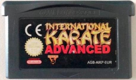 INTERNATIONAL KARATE GBA CART