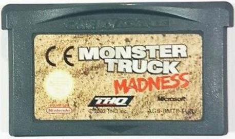 MONSTER TRUCK MADNESS GBA CART