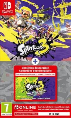 SPLATOON 3 + EXP + 3MESOS SW