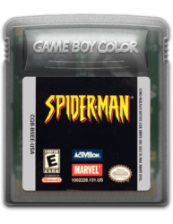 SPIDERMAN GBC CART